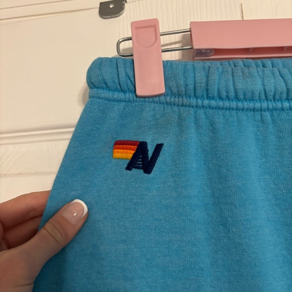 Aviator Nation 5 Stripe Sweatpants *flawed* - Picture 5 of 12